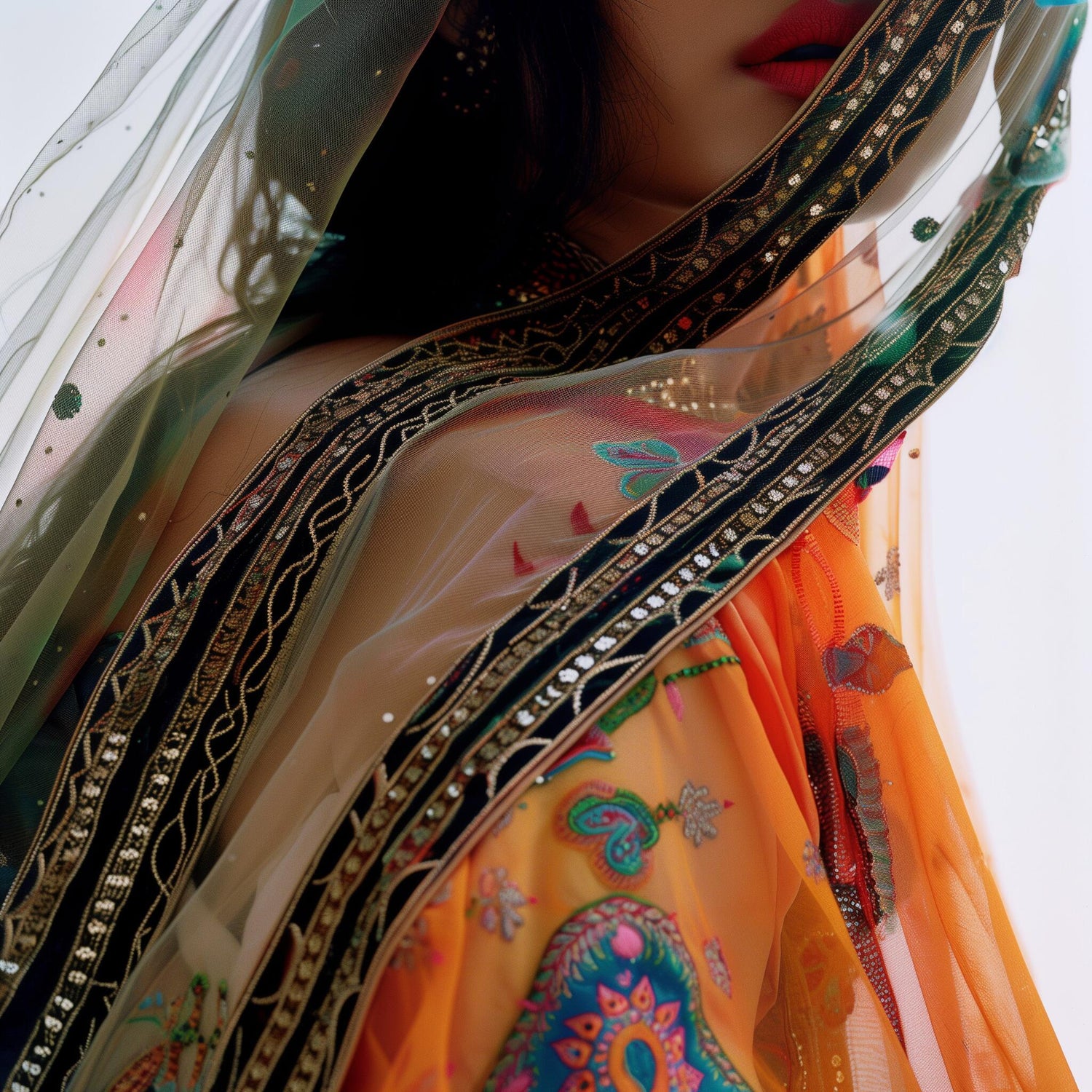 Tusser silk sarees